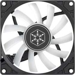 Case Fan SILVERSTONE Air Slimmer 90 ARGB SST-AS90B-ARGB black/semitransparency Small