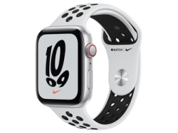 Smart Watch Apple Apple Watch Nike SE GPS+Cellular model 44mm MKT63J/A pure Platinum/black Nike sports band Electronic Goods Wearable Devices Small