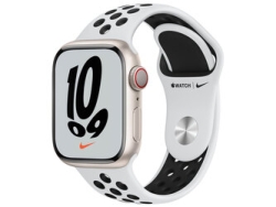 Smart Watch Apple Apple Watch Nike Series 7 GPS+Cellular model 41mm MKJ33J/A pure Platinum/black Nike sports band Electronic Goods Wearable Devices Small