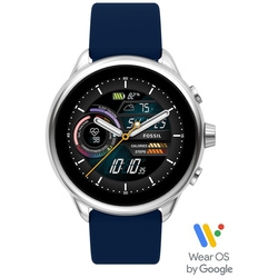 Smart Watch FOSSIL GEN 6 WELLNESS EDITION FTW4070 navy Electronic Goods Wearable Devices Small