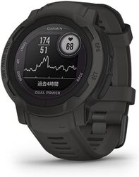 Smart Watch GARMIN Instinct 2 Dual Power 010-02627-40 Graphite Electronic Goods Wearable Devices Small