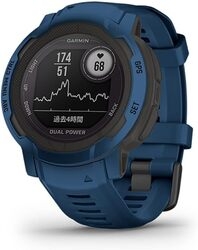 Smart Watch GARMIN Instinct 2 Dual Power 010-02627-46 Tidal Blue Electronic Goods Wearable Devices Small