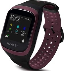 Smart Watch Healbe GoBe3 Burgundy Electronic Goods Wearable Devices Small