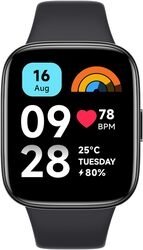 Smart Watch Xiaomi Redmi Watch 3 Active Black Electronic Goods Wearable Devices Small