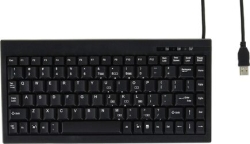 SolidYear ACK-595B-US-USB-R black Keyboard Small