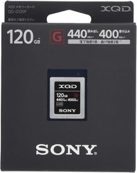 XQD Memory Card SONY QD-G120F 120GB Small