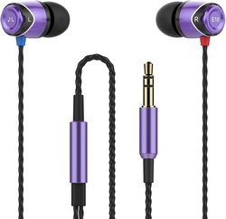 SoundMAGIC E10 purple Earphone Headphone Small