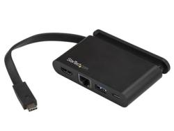 USB Hub StarTech.com DKT30CHCPD black Small