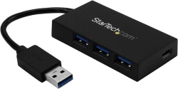 USB Hub StarTech.com HB30A3A1CFB black Small