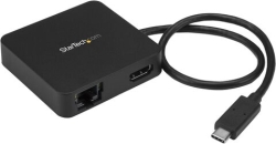 StarTech.com DKT30CHD Black USB Hub Small