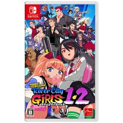 Ark System Works A hot -blooded rigid Kuru -kun Gaiden River City Girls 1.2 Switch small