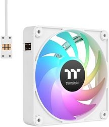 Thermaltake CT120 EX ARGB Sync PC Cooling Fan 3 Fan Pack CL-F190-PL12SW-A White Case Fan Small