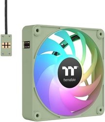 Thermaltake CT120 EX ARGB Sync PC Cooling Fan 3 Fan Pack CL-F196-PL12MG-A Green Case Fan Small