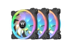 Case Fan Thermaltake SWAFAN 12 RGB Radiator Fan TT Premium Edition 3Pack CL-F137-PL12SW-A black Small