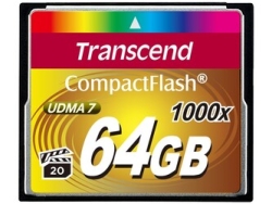 Compact Flash Transcend TS64GCF1000 64GB