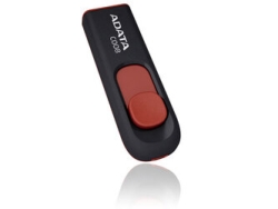 USB Flash Drive ADATA Classic Series C008 AC008-32G-RKD 32GB BLACK+RED