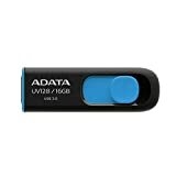 USB Flash Drive ADATA DashDrive UV128 AUV128-16G-RBE 16GB BLACK+BLUE