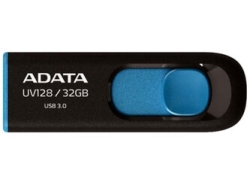 USB Flash Drive ADATA DashDrive UV128 AUV128-32G-RBE 32GB BLACK + BLUE