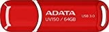 USB Flash Drive ADATA DashDrive UV150 AUV150-64G-RRD 64GB Red