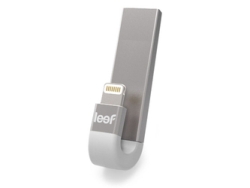 USB Flash Drive Leef Technology iBRIDGE3 LIB300SW064A1 64GB Silver-White