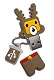 USB Flash Drive Patriot Memory Holiday USB Flash Drives PSF4GUSBXMASRD 4GB Reindeer