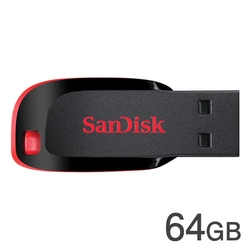 USB Flash Drive SANDISK Cruzer Blade SDCZ50-064G-B35 64GB