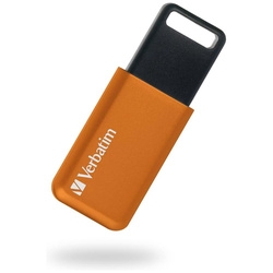 Verbatim USBSLM256GDV1 256GB Orange USB Flash Drive Small