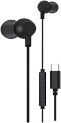 VERTEX STYLE VTH-IC054 BK Black Earphone Headphone Small