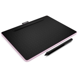 Pen Tablet Wacom Intuos Medium Wireless CTL-6100WL/P0 Berry Pink Small