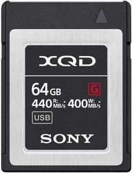 XQD Memory Card SONY QD-G64F 64GB