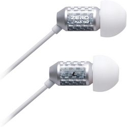 ZERO AUDIO CARBO WHITE TENORE ZH-DX201 Earphone Headphone Small