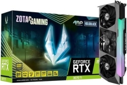 ZOTAC ZOTAC GAMING GeForce RTX 3070 Ti AMP Extreme Holo ZT-A30710B-10P PCIExp 8GB Graphic Card Small