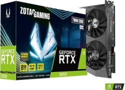 Graphic Card ZOTAC GAMING GeForce RTX 3050 Twin Edge OC ZT-A30500H-10M PCIExp 8GB