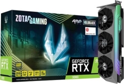 Graphic Card ZOTAC GAMING GeForce RTX 3080 AMP Holo LHR 12GB ZT-A30820F-10PLHR PCIExp 12GB