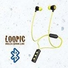 ALPEX LOOPIC BTN-A2500YE yellow Earphone Headphone Japanese version