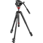 Manfrotto MVH500AH video pan head + rebbe ring Aluminum tripod MVK500190XV Camera Tripod Japanese version