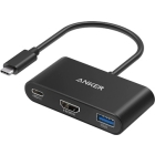 ANKER PowerExpand 3-in-1 USB-C Hub A8339NA1 Gray USB Hub Japanese version