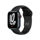 Apple Watch Nike Series 7 GPS+Cellular model 41mm MKJ43J/A Anthracite/black Nike sports band Smart Watch Japanese version