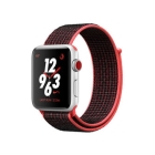 Apple Apple Watch Nike+ Series 3 GPS+Cellular model 42mm MQMH2J/A Black/Pure Platinum Nike Sport Loop Smart Watch Japanese version