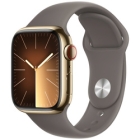 Apple Apple Watch Series 9 GPS + Cellular Model 41mm MRJ63J/A Gold Stainless Steel Case/Clay Sport Band M/L Smart Watch Japanese version