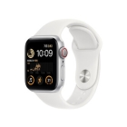 Apple Watch SE 2nd GPS+Cellular Model 40mm MNPP3J/A Silver/White Sport Band Smart Watch Japanese version