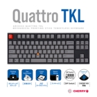 ARCHISS Quattro TKL AS-KBQ89/CGB Blue Axis Black/Grey Keyboard Japanese version