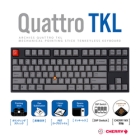 ARCHISS Quattro TKL AS-KBQ89/TGB Brown Axis Black/Grey Keyboard Japanese version