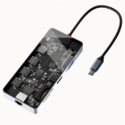 AREA SEE-THROUGH6 SD-CMULTI01-B USB Hub Japanese version