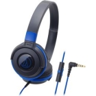 audio-technica ATH-S100iS BBL black blue Earphone Headphone Japanese version