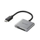 Buffalo BSCR110U3CSV USB Type-C silver Memory Card Reader Japanese version