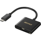 Buffalo BSCR115U3CBK USB Type-C black Memory Card Reader Japanese version