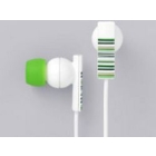 BUFFALO BSEP14GR green Earphone Headphone Japanese version