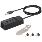 Buffalo BSH4A110U3VBK Black USB Hub Japanese version