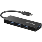 Buffalo BSH4U120C1BK black USB Hub Japanese version